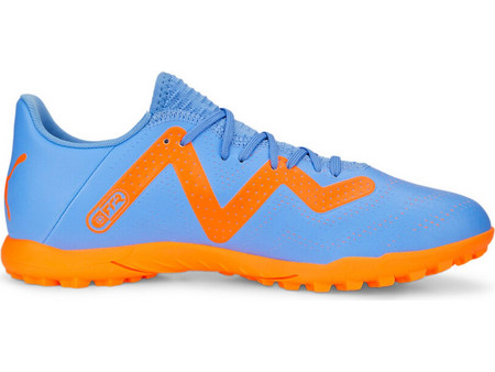 Puma Fuyure Play TT 107191-01 Ποδοσφαιρικά Παπούτσια με Σχάρα Μπλε Πορτοκαλί