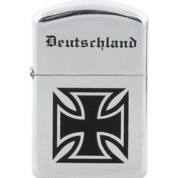 MFH Windproof Lighter Chrome Polished