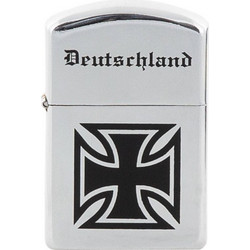 MFH Windproof Lighter Chrome Polished