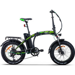 RKS RKIII Σπαστό Ηλεκτρικό Ποδήλατο Πόλης 20" 250W με 7 Ταχύτητες και Δισκόφρενα Μαύρο