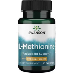 Swanson L-Methionine 500mg 30 Κάψουλες
