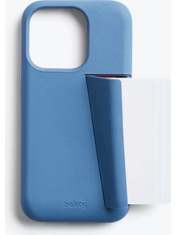 BELLROY 3 Card iPhone 14 Pro Max Case - Blue Daze