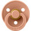 BIBS Colour Πιπίλα Καουτσούκ 0m+ Peach