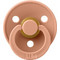 BIBS Colour Πιπίλα Καουτσούκ 0m+ Peach BIBS Colour Πιπίλα Καουτσούκ 0m+ Peach