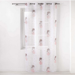 Kipper Flamingo Παιδική Κουρτίνα με Τρουκς 140x240 Petite Princesse White
