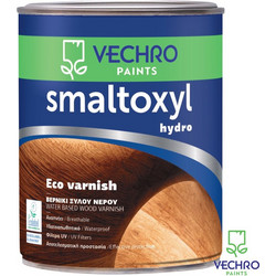Vechro Smaltoxyl Hydro Eco Βερνίκι Επιφάνειας Ξύλου Έτοιμο προς Χρήση Gloss 0.75lt