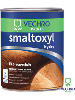 Vechro Smaltoxyl Hydro Eco Βερνίκι Επιφάνειας Ξύλου Έτοιμο προς Χρήση Gloss 0.75lt