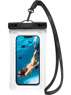 Αδιάβροχη Θήκη Spigen Aqua Shield A610 Floating εώς 6.9" - Crystal Clear (AMP04530)
