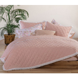 Κουβερλί Μονό Edna Salmon 160x220 - Nef-Nef Homeware