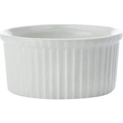 Σετ 3 μικρά προσελάνινα λευκά μπωλ 9x9x5cm - 9x9x4cm & 9.5x9.5x3.5cm