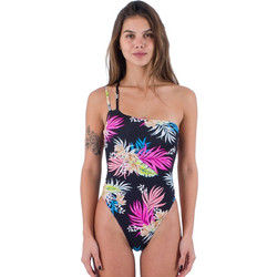 Hurley Hana Ολόσωμο Μαγιό με Έναν Ώμο Floral Πολύχρωμο HDO1116