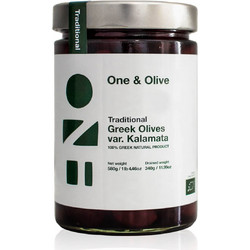 Παραδοσιακές ελιές Καλαμών One & Olive Olive Ergo Anagnostopoulos 580g