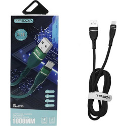 Treqa CA-8783 USB-A to USB-C 1m Black