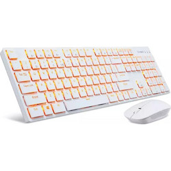 Acer Concept D White Ασύρματο Σετ Πληκτρολόγιο & Ποντίκι