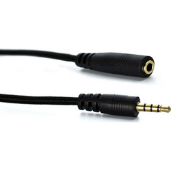 Jack 3.5 Male To Jack 3.5 Female Gold 3m Entension 4pin Stereo Καλώδιο Ήχου Επίχρυσο Goobay 62480