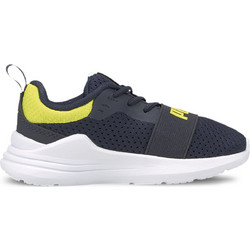 Puma Wired Run PS Παιδικά Αθλητικά Παπούτσια για Τρέξιμο Navy Μπλε 374217-07