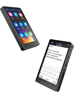 Ruizu Η9 MP3 Player 16GB με Οθόνη Αφής 3.8" με Bluetooth & Ραδιόφωνο Μαύρο