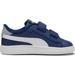Puma Smash INF 3.0 Παιδικά Sneakers Navy Μπλε 392034-09