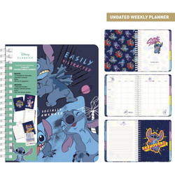 STITCH - Undated Weekly Planner Calendar + Dividers + Stickers