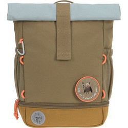 Laessig Rolltop Σχολική Τσάντα Πλάτης Νηπιαγωγείου Καφέ 1203037513