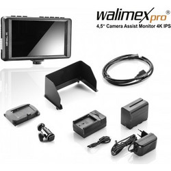 Walimex pro 4,5" Camera Assist Monitor 4K IPS Set