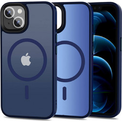 Tech-Protect Magmat MagSafe Back Cover Matte Navy (iPhone 13)