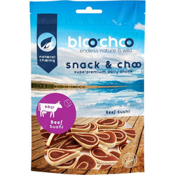 Bloo Choo Snack & Choo Sushi with Beef 80gr