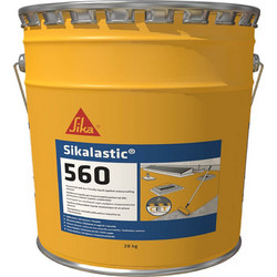 Sika Sikalastic 560 Ελαστομερές Επαλειφόμενο Πολυουρεθανικό Στεγανωτικό Ταράτσας Λευκό 20lt