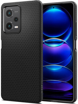 Spigen Liquid Air Back Cover Black (Xiaomi Redmi Note 12 Pro / Poco X5 Pro)
