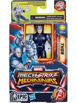 Hasbro Marvel Mech Strike Mechasaurus Thor Φιγούρα Δράσης για 4+ Ετών 10cm