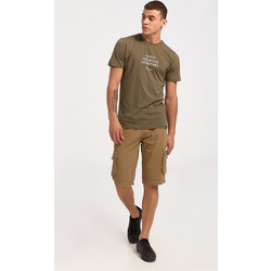 Ανδρικό T-Shirt Cotton4all Unlimited Adventure 23 707 ΧΑΚΙ - Χακί