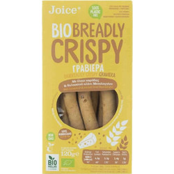 Βιολογικά Κριτσίνια με Γραβιέρα Νάξου o Joice Foods o 120γρ