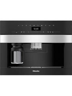 Miele CVA 7440 Cleansteel/Black Αυτόματη Μηχανή Espresso 1500W 5bar με Μύλο και Wi-Fi