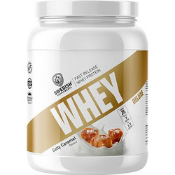 Swedish Supplements Whey Deluxe Salted Caramel Πρωτεΐνη Ορού Γάλακτος Γράμμωσης 920gr