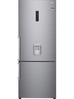 LG GBF567PZCMB Ψυγειοκαταψύκτης 461lt Full No Frost Υ185xΠ70.5xΒ74cm Inox