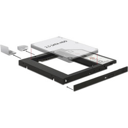 DeLOCK Caddy Frame 2.5" SATA to με SATA με Ύψος 9.5mm