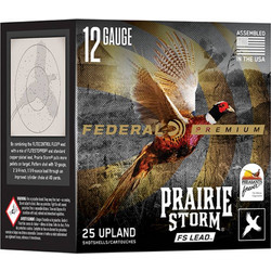 Federal Premium Prairie Storm FS Lead Magnum Φυσίγγια Συγκέντρωσης 12Cal 76mm 46gr 25τμχ