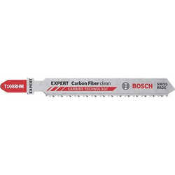 BOSCH - EXPERT T108BHM Λάμες Σέγας Carbon Fiber Clean 92mm - 3 Τεμάχια (2608900565)