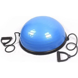 MDS Μπάλα Ισορροπίας Με Λάστιχα Gym Ball (58 cm)
