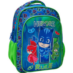 Must Pj Masks Heroes Rule Σχολική Τσάντα Πλάτης Δημοτικού Μπλε 484272