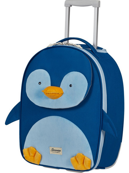 Samsonite Happy Sammies Eco Penguin Peter Παιδική Βαλίτσα Καμπίνας 45x23x15cm με 2 Ρόδες Μπλε