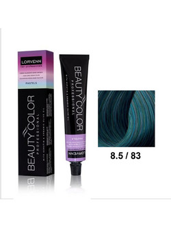 Lorvenn Beauty Color 8.5/83 Σμαραγδί Μόνιμη Βαφή Μαλλιών 70ml