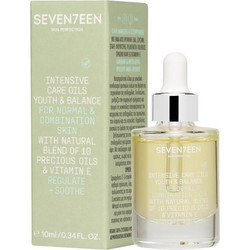 Seventeen Intensive Care Oils Youth & Balance Dry & Sensitive Skin Ξηρό Αντιγηραντικό Λάδι Προσώπου με Βιταμίνη E 10ml