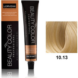 Lorvenn Beauty Color 10.13 Ξανθό Πολύ Πολύ Ανοιχτό Ψυχρό Μπεζ Μόνιμη Βαφή Μαλλιών 70ml