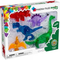 Magna-Tiles Dinos Μαγνητικά Πλακίδια Σετ 5τμχ