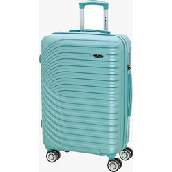 Bartuggi 724-501 Βαλίτσα Μεσαία 65x42x30cm με 4 Ρόδες Πράσινη