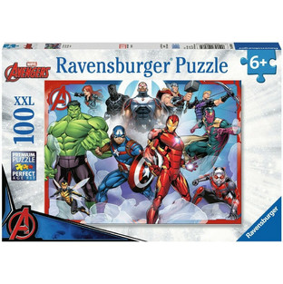 Παιδικό Puzzle Ravensburger Marvel Avengers XXL 100 Κομμάτια