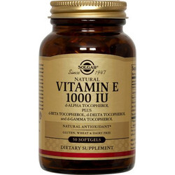 Solgar Vitamin E 1000iu 50 Μαλακές Κάψουλες