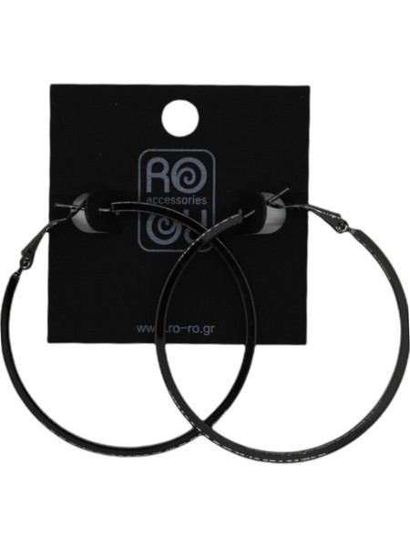 RO Accessories Γυναικεία Σκουλαρίκια Κρίκοι E2H/50