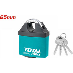 TOTAL ΛΟΥΚΕΤΟ ΑΔΙΑΒΡΟΧΟ ΣΙΔΕΡΕΝΙΟ 65mm (TBLK38651)